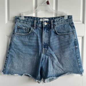 Pull&Bear Classic Blue Jean Shorts